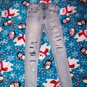 American eagle, size 2, skinny jeans
